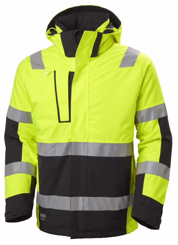 Vinterjakke Hi-vis Alna 71392 Yellow/ebony, str. M