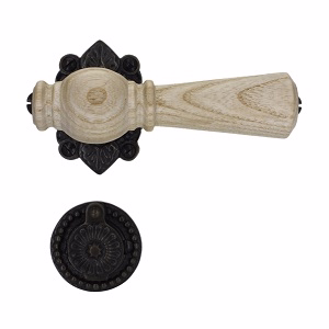 Dørgreb ask natur Almue 670 m/brun roset 45x65 Østerbro