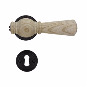 Sibes - Dørgreb ask natur Almue 670 m/brun roset Ø50 Østerbro