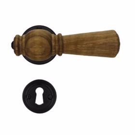 Sibes - Dørgreb eg natur Almue 670 m/brun roset Ø50 Østerbro