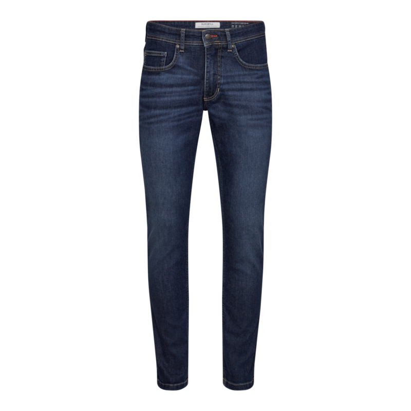 Jeans Fitted 494-8398 Dark Blue, str. 30/30