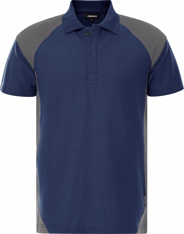 Poloshirt Heavy 300509 Marine/grå, str. 4XL