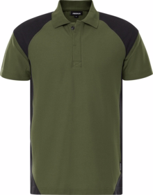 Fristads - Poloshirt Heavy 300509 Armygrøn/sort