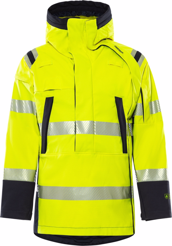 Softshell Anorak Hi-vis 300561 Gul/marine, str. M