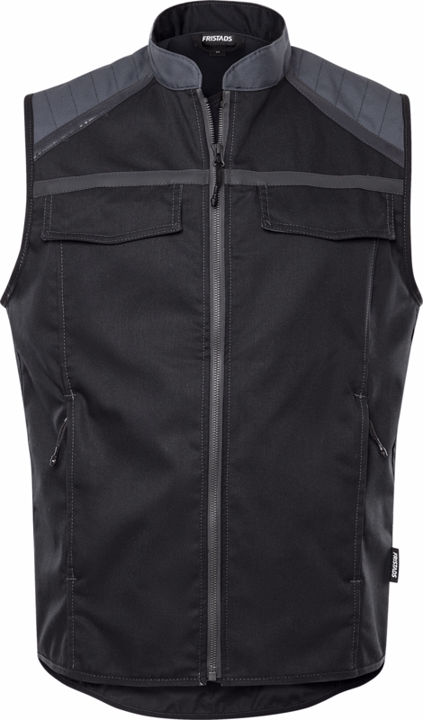 Vest 300581 Sort/grå, str. M