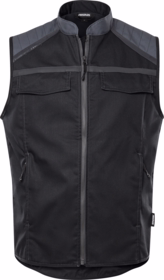 Fristads - Vest 300581 Sort/grå