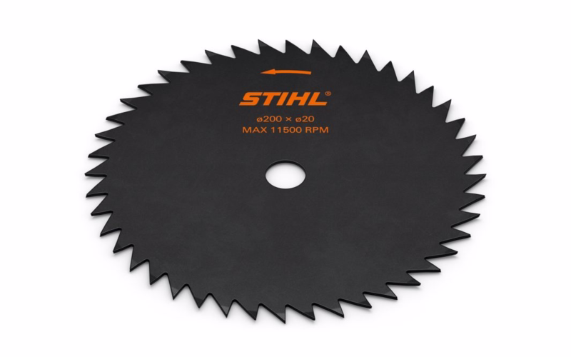 Rundsavklinge 200-44, spidstand