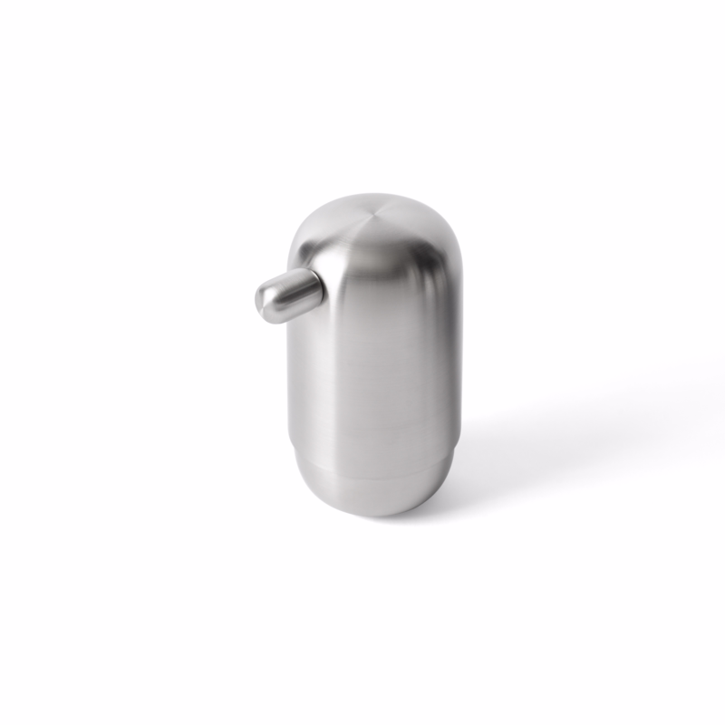 Sæbedispenser Pebble børstet stål