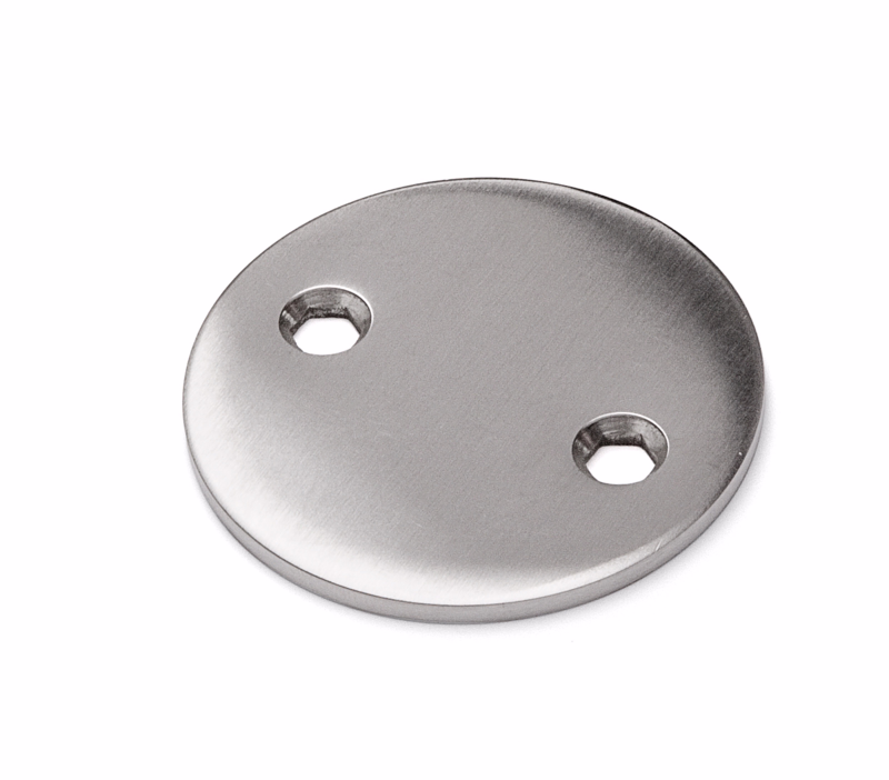 Blindskilt RS Ø50x3mm massiv cc38mm M4 