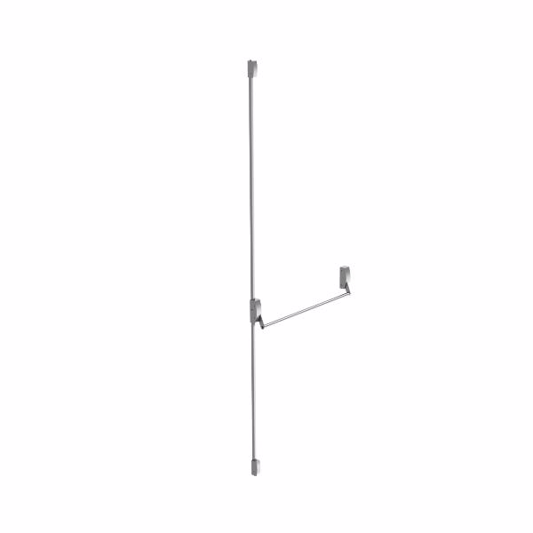 Paniktrykstang tre punkts lukning