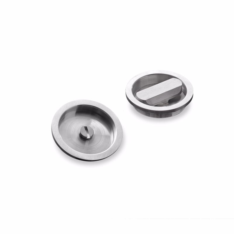 Vrider/skål RS Ø50mm 8x8mm t/skydedør 40mm