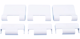 Siegenia - Dækkappe  fs-hængsel17/38 ral9003 b1/25