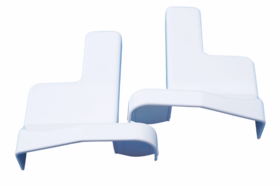 Siegenia - Dækkappe  løbevogn fs ral9003 b1/25