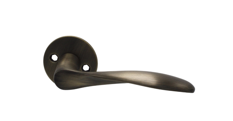 Dørgreb mess antik Arne Jacobsen 97mm massiv cc30, 33-59