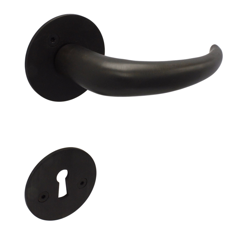 Dørgreb mess brun Coupe 6690 cc30, 35-50 Vedbæk