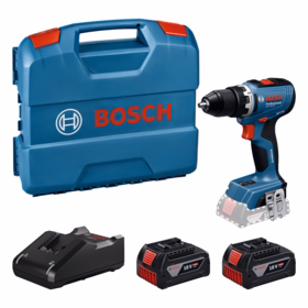 Bosch - Bore-/skruemaskine 18V GSR 18V-65, 2x4,0 Ah