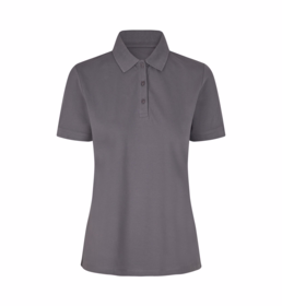 ID Identity - Poloshirt 0587 Dame Silver grey