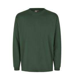 ID Identity - T-shirt L/Æ 0311 Flaskegrøn