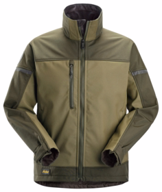 Snickers - Softshell jakke 1216 Khaki grøn