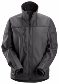Snickers - Softshell jakke Dame 1276 Steel grey/DK steel grey