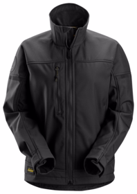 Snickers - Softshell jakke Dame 1276 Sort/sort