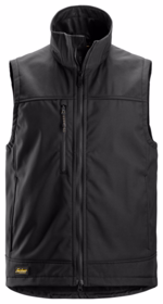 Snickers - Softshell vest 4506 Sort/sort