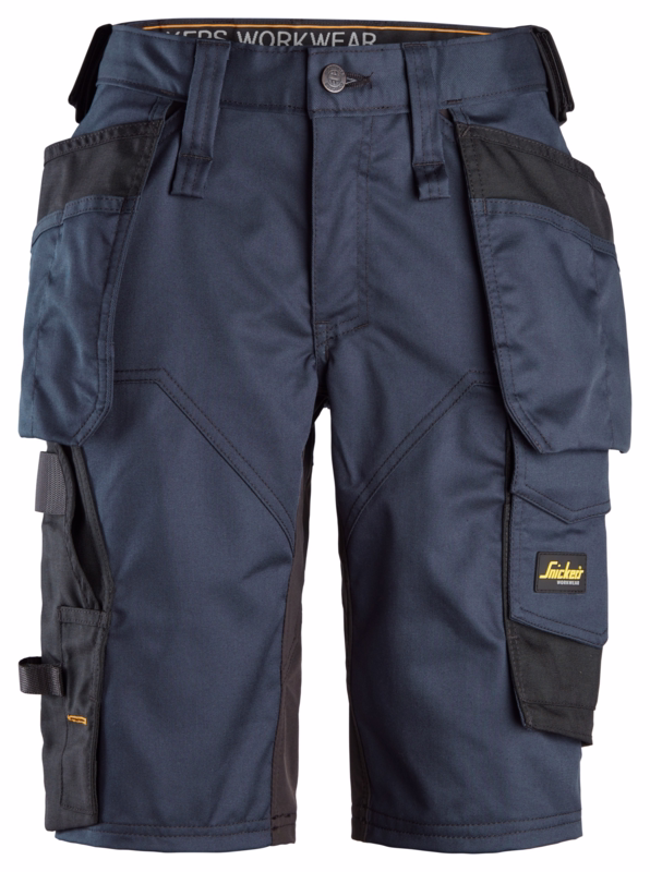 Arbejdsshorts Dame 6147 Stretch Navy/Sort Str. 38