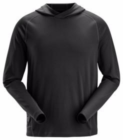 Snickers - Hættetrøje 2456 Sort