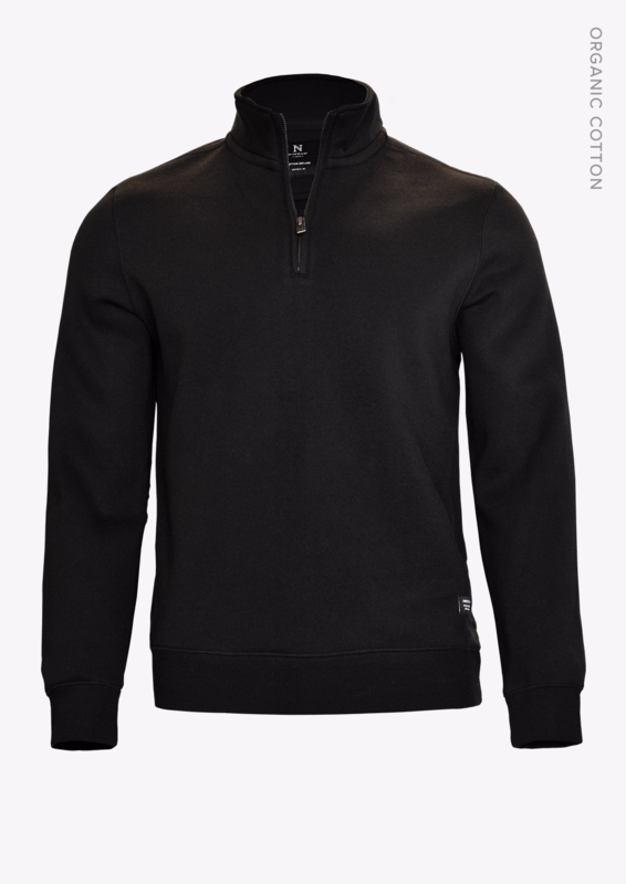 Sweatshirt m/lyn Glendale Black, str. XS