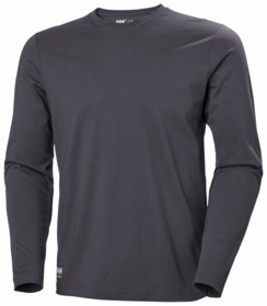 Helly Hansen - T-shirt L/Æ Classic 79169 Dark Grey