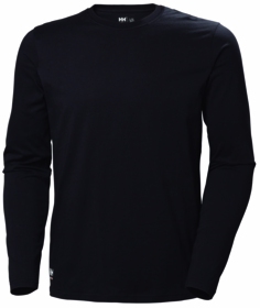 Helly Hansen - T-shirt L/Æ Classic 79169 Sort