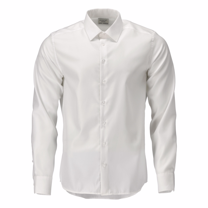 Skjorte Smal 20504 Hvid, str. 39-40