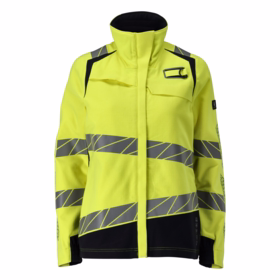 Mascot - Arbejdsjakke Dame 21008 Hi-vis Gul/Mørk marine