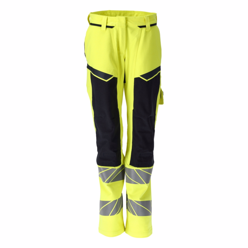 Arbejdsbuks Dame 21078 Hi-vis Gul/Marine, str. 82C36