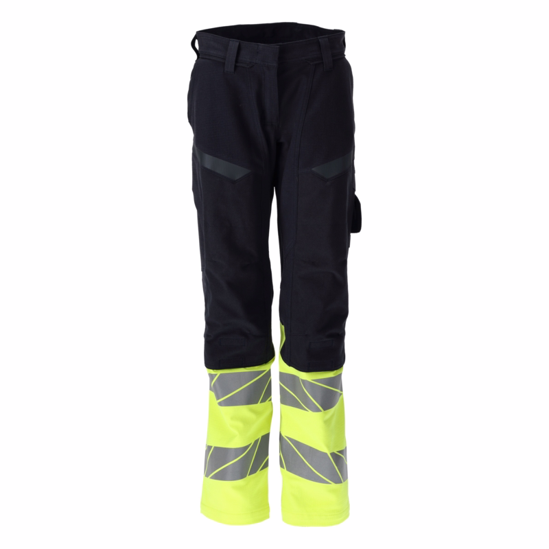 Arbejdsbuks Dame 21178 Hi-vis Marine/gul, str. 76C54