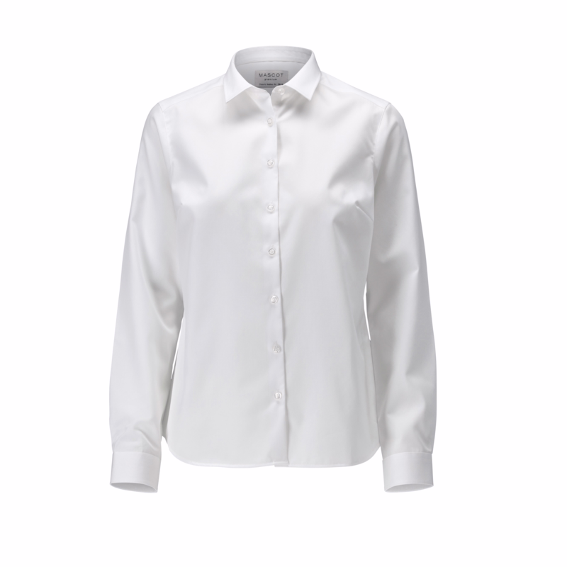 Skjorte Dame klassisk 21214 Hvid, str. 42