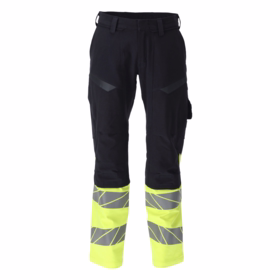 Mascot - Arbejdsbuks 21179 Hi-vis Marine/gul