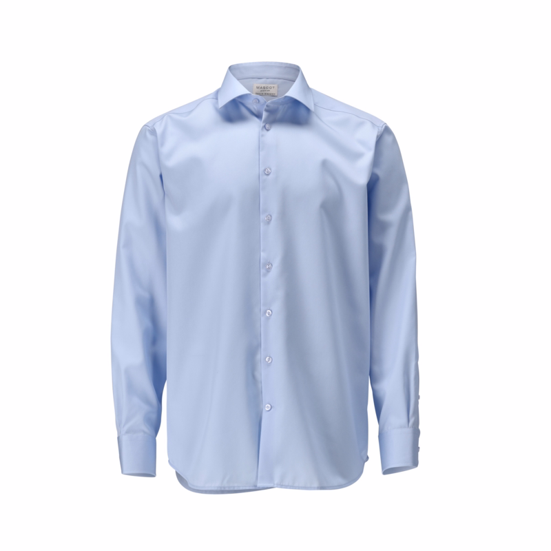 Skjorte klassisk 204 Lys blå, str. 39-40