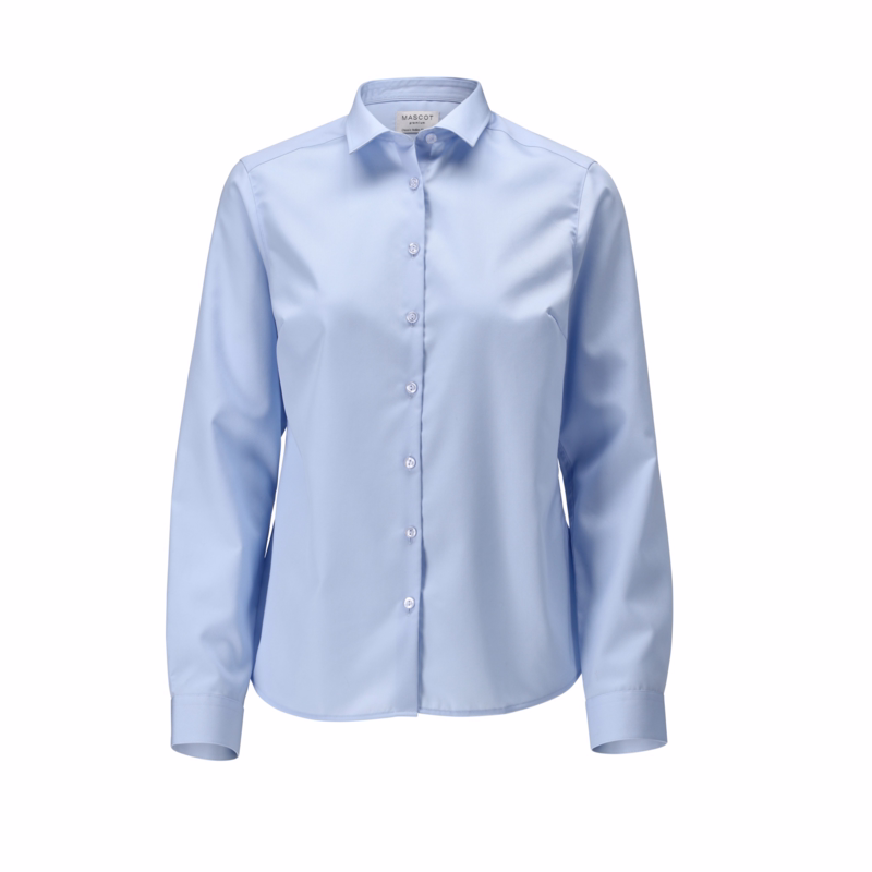 Skjorte Dame klassisk 21214 Lys blå, str. 34