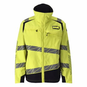Mascot - Arbejdsjakke 21309 Hi-vis Gul/Mørk marine