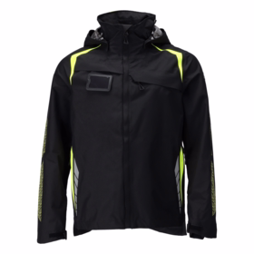 Mascot - Skaljakke 23001 Sort/Hi-vis gul