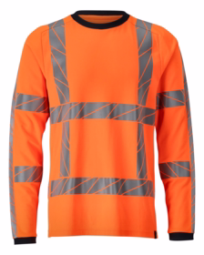 Mascot - T-shirt L/Æ 24081 Hi-vis Orange