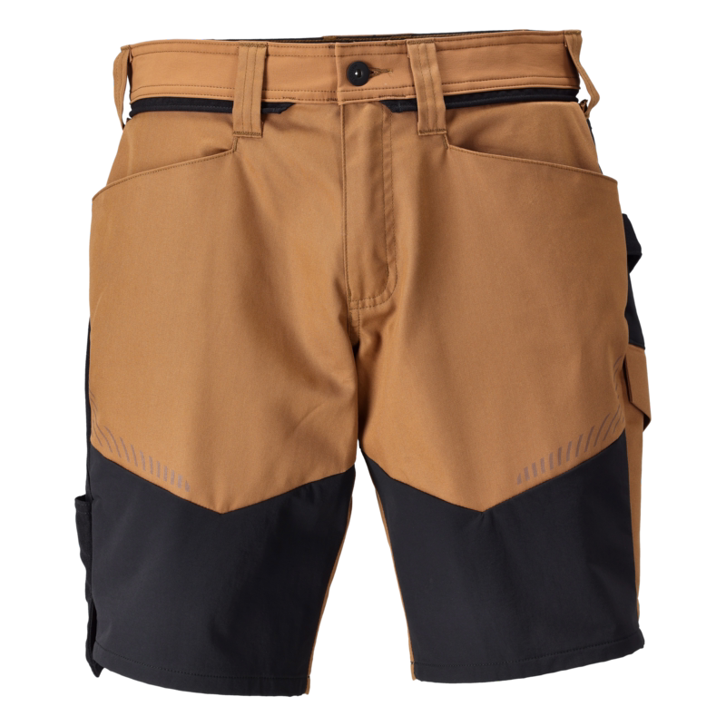 Serviceshorts 25149 Nøddebrun/Sort, str. C48