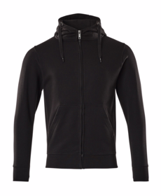 Mascot - Hættetrøje m/lyn 51590 Dyb sort