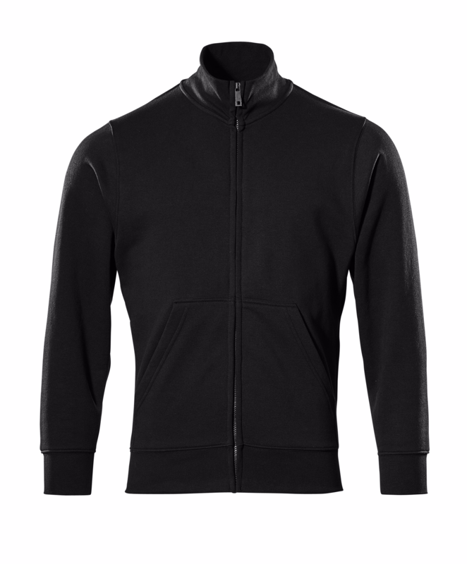 Sweatshirt m/lyn 51591 Dyb sort, str. L
