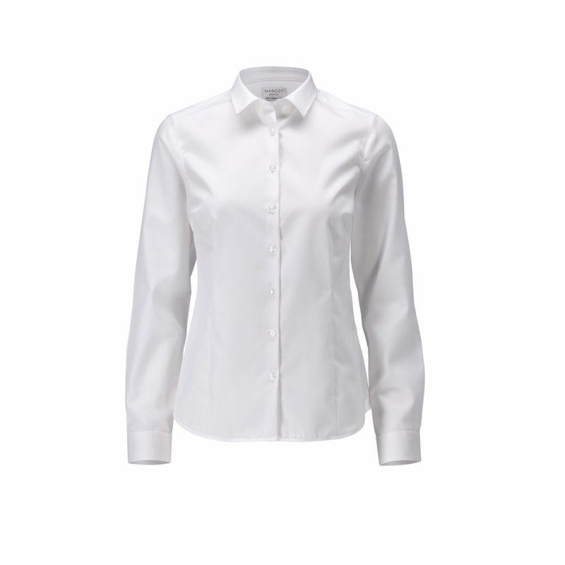 Skjorte Dame Moderne 21314 Hvid, str. 46