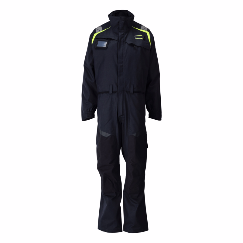 Kedeldragt 21519 Marine/Hi-vis gul, str. 2XL