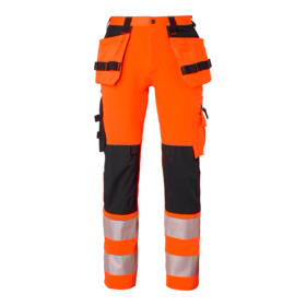 Top swede - Arbejdsbuks 1000883 Hi-vis Orange/sort