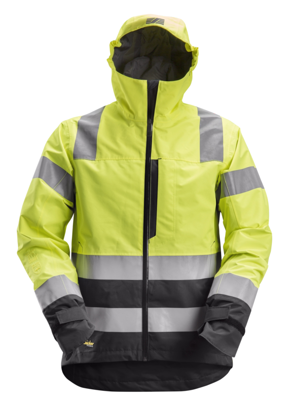 Skaljakke Hi-vis 1330 Gul/sort kl.3 str. L