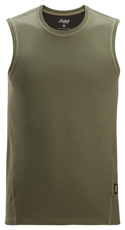 Tank top 2956 Khaki grøn, str. M